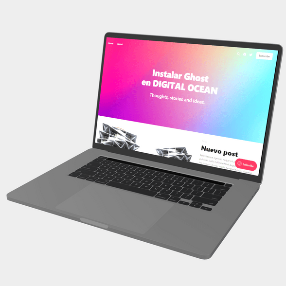 Cómo autoalojar Ghost en Digital Ocean