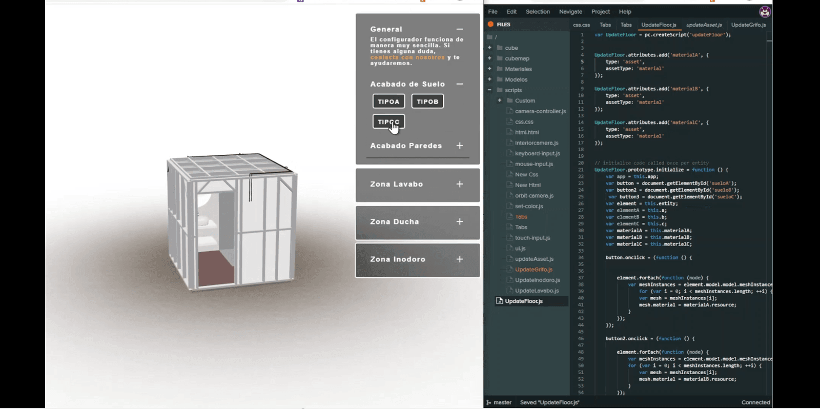 Bathroom Configurator