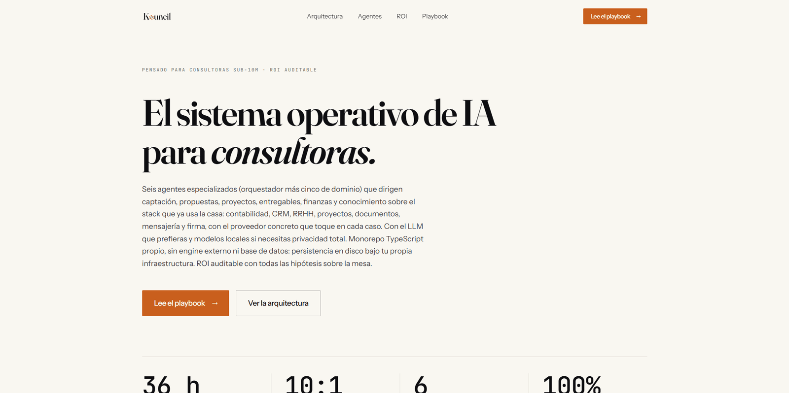 Kouncil, an AI operating system for consulting firms